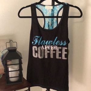Bobbie Brooks NWT☕️ Tank Style Top Sleepwear “Flawless After Coffee”